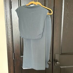 Reformation Gray Skirt Set